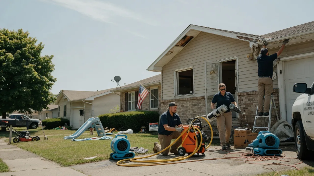 Water Damage Restoration in White Pigeon, MI near me